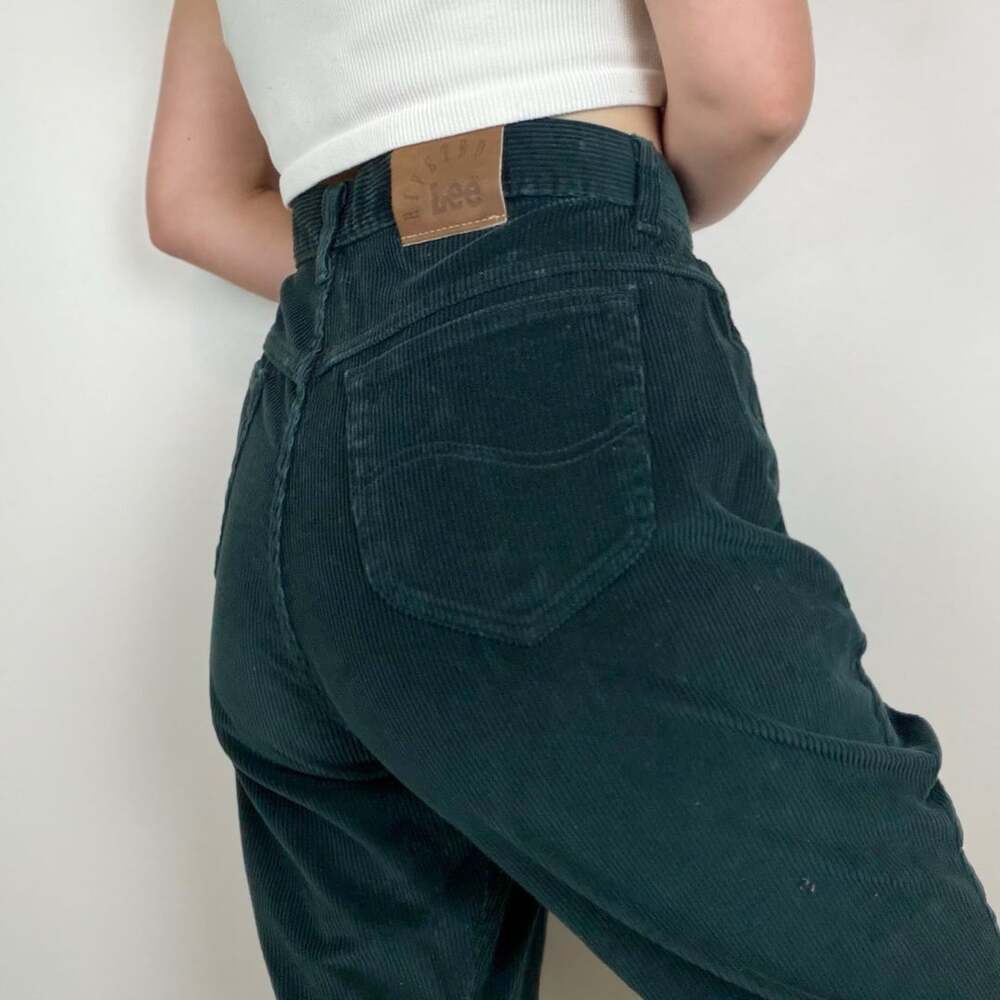 Vintage Lee Forest Green Corduroy Pants